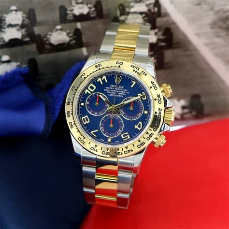 rolex 116503 blue racing dial